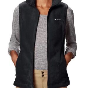 Columbia Women's Black Fleece Vest